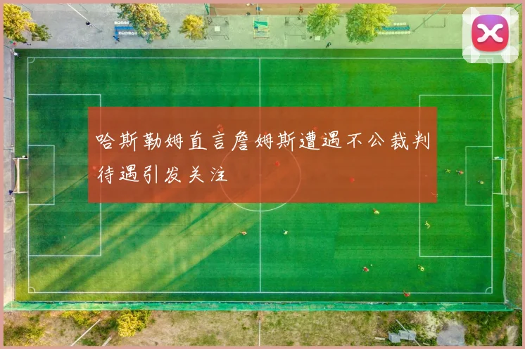 哈斯勒姆直言詹姆斯遭遇不公裁判待遇引发关注